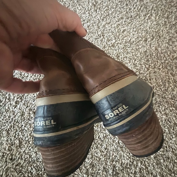 Sorel Women's Conquest Carly II Waterproof Boots Peatmoss discontinued - Picture 13 of 13